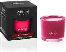 RRP £200 10 Boxed Millefiori Natural 180G Scented Candles In Assorted Scents
