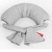 RRP £205 Lot To Contain Bagged And Zipped Bbhug Me Pregnancy Pillow & Nursing Pillow