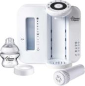 RRP £280 Lot To Contain 4 Box And Unboxed Tommee Tippee Bottle Preparation Machines