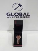 RRP £120 Lot To Contain Boxed Ladies Seksy Copper Crystal Designer Wrist Watch
