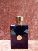 RRP £65 Unboxed 100Ml Tester Bottle Of Versace Dylan Blue Eau De Toilette Spray Ex-Display