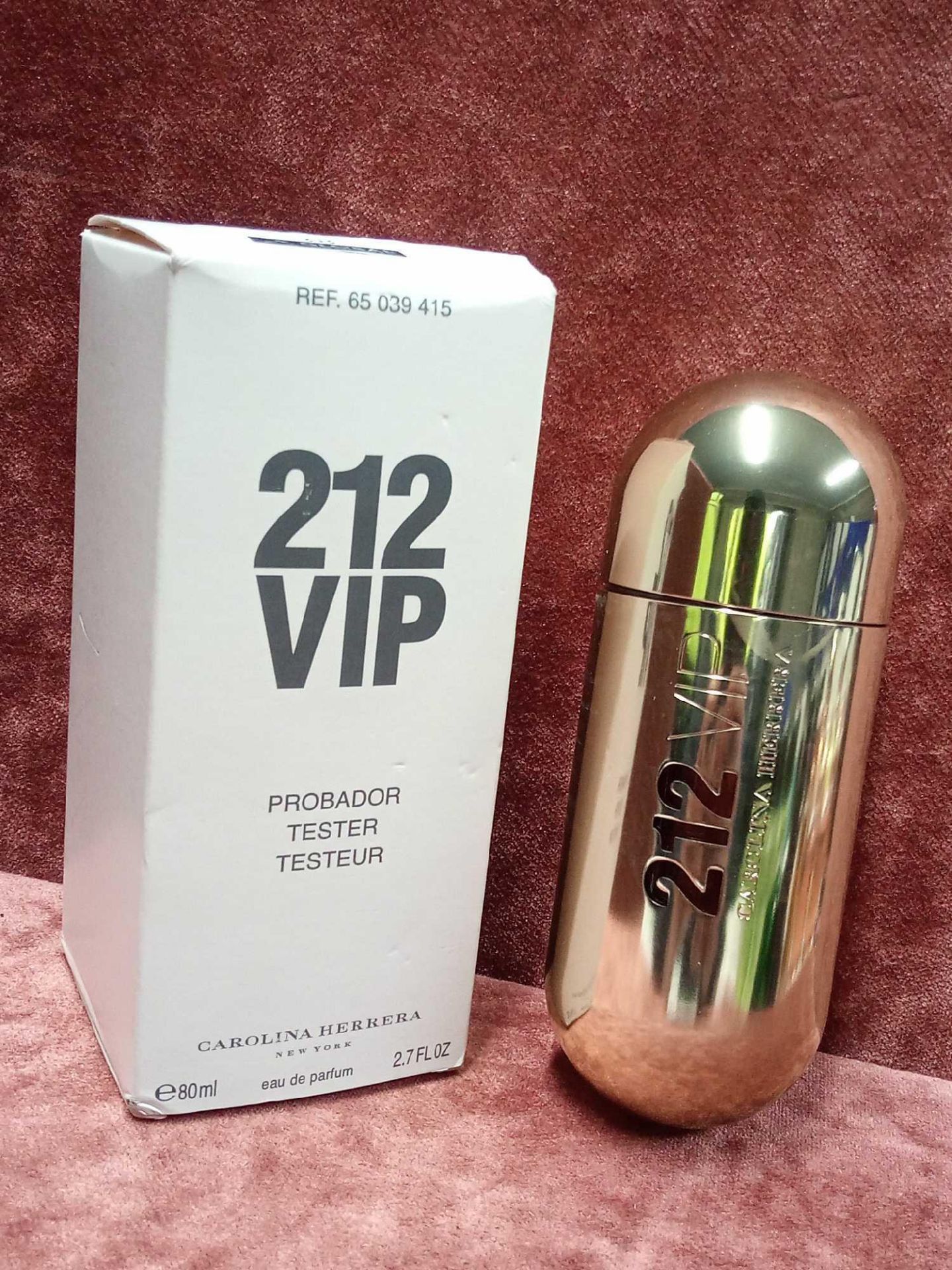 RRP £70 Unboxed 80Ml Tester Bottle Of Carolina Herrera 212 Vip Eau De Parfum Spray - Image 2 of 2