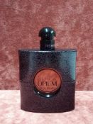 RRP £95 Unboxed 90 Ml Tester Bottle Of Yves Saint Laurent Black Opium Eau De Parfum Spray Ex-Display