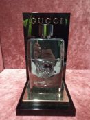 RRP £80 Unboxed 90 Ml Tester Bottle Of Gucci Guilty Intense Eau De Parfum Spray Ex-Display