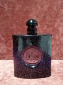 RRP £110 Unboxed 90 Ml Tester Bottle Of Yves Saint Laurent Black Opium Eau De Parfum Intense Spray E