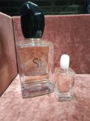 RRP £200 Brand New 1 Litre Giorgio Armani Si Eau De Parfum Dummy Display Bottle (Please Note Display