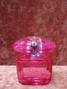 RRP £80 Unboxed 90 Ml Tester Bottle Of Versace Bright Crystal Absolu Eau De Parfum Spray Ex-Display