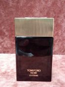 RRP £120 Unboxed 100Ml Tester Bottle Of Tom Ford Noir Extreme Eau De Parfum Spray Ex-Display