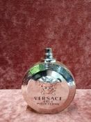 RRP £80 Unboxed 100Ml Tester Bottle Of Versace Eros Pour Femme Eau De Parfum Spray Ex-Display