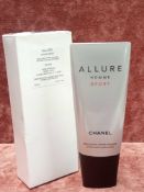 RRP £45 Brand New Boxed Unused Tester Of Chanel Paris Allure Homme Sport After Shave Moisturizer 100