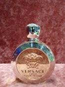 RRP £65 Unboxed 100Ml Tester Bottle Of Versace Eros Pour Femme Eau De Toilette Spray Ex-Display