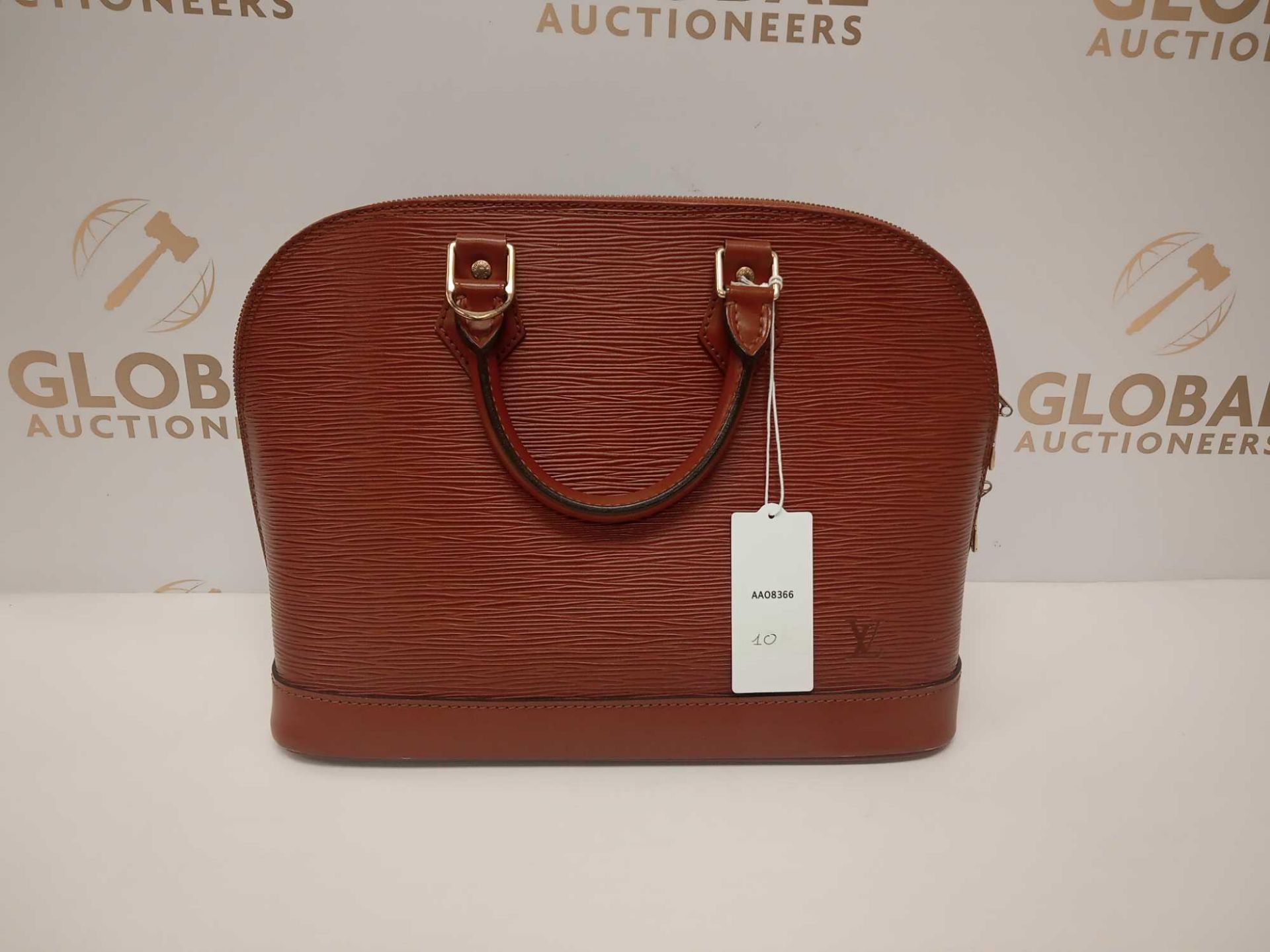 RRP £1050 Louis Vuitton Elma Pm Tan Calf Leather Handbag (Aa08366)Grade A