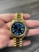 RRP £26,650 Rolex Mod-18038 18ct Gold With Diamonds