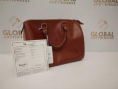 RRP £1100 Louis Vuitton Speedy 25 Tan Calf Leather Handbag (Aao4375) Grade Ab