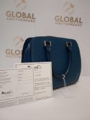 RRP £1450 Louis Vuitton Pont Neuf Blue Calf Leather Handbag (Aao7307) Grade A