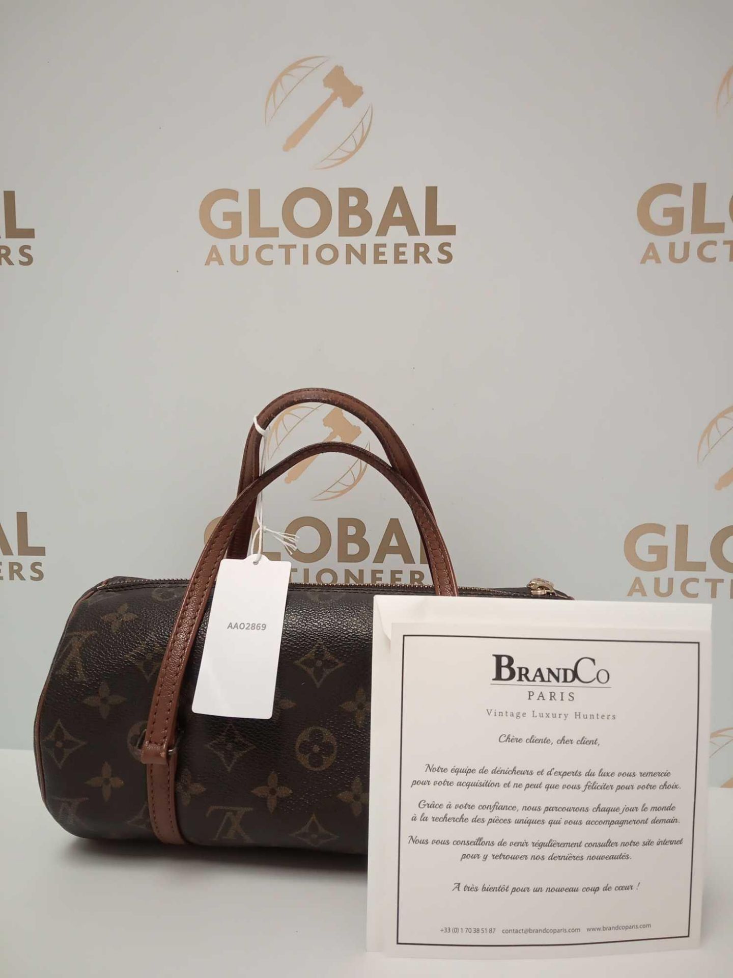 RRP £1040 Louis Vuitton Papillon Monogram Canvas Smooth Brown Shoulder Bag Aao2869 (Appraisals - Image 4 of 5