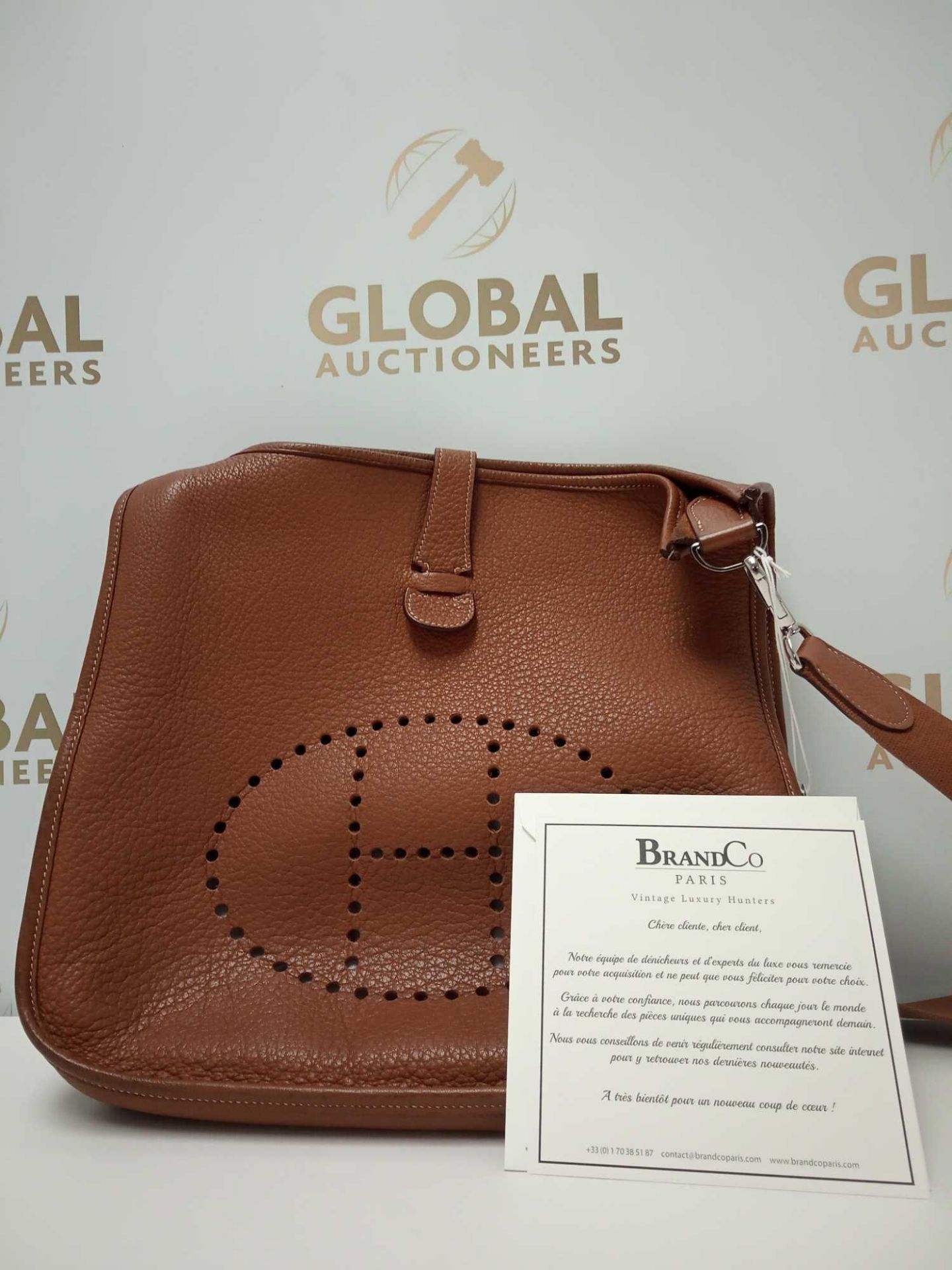 RRP £4380 Hermes Evelyne 3 Taurillion Clemence Bag Aao8169, Grade Aa (Appraisals Available On - Image 3 of 5