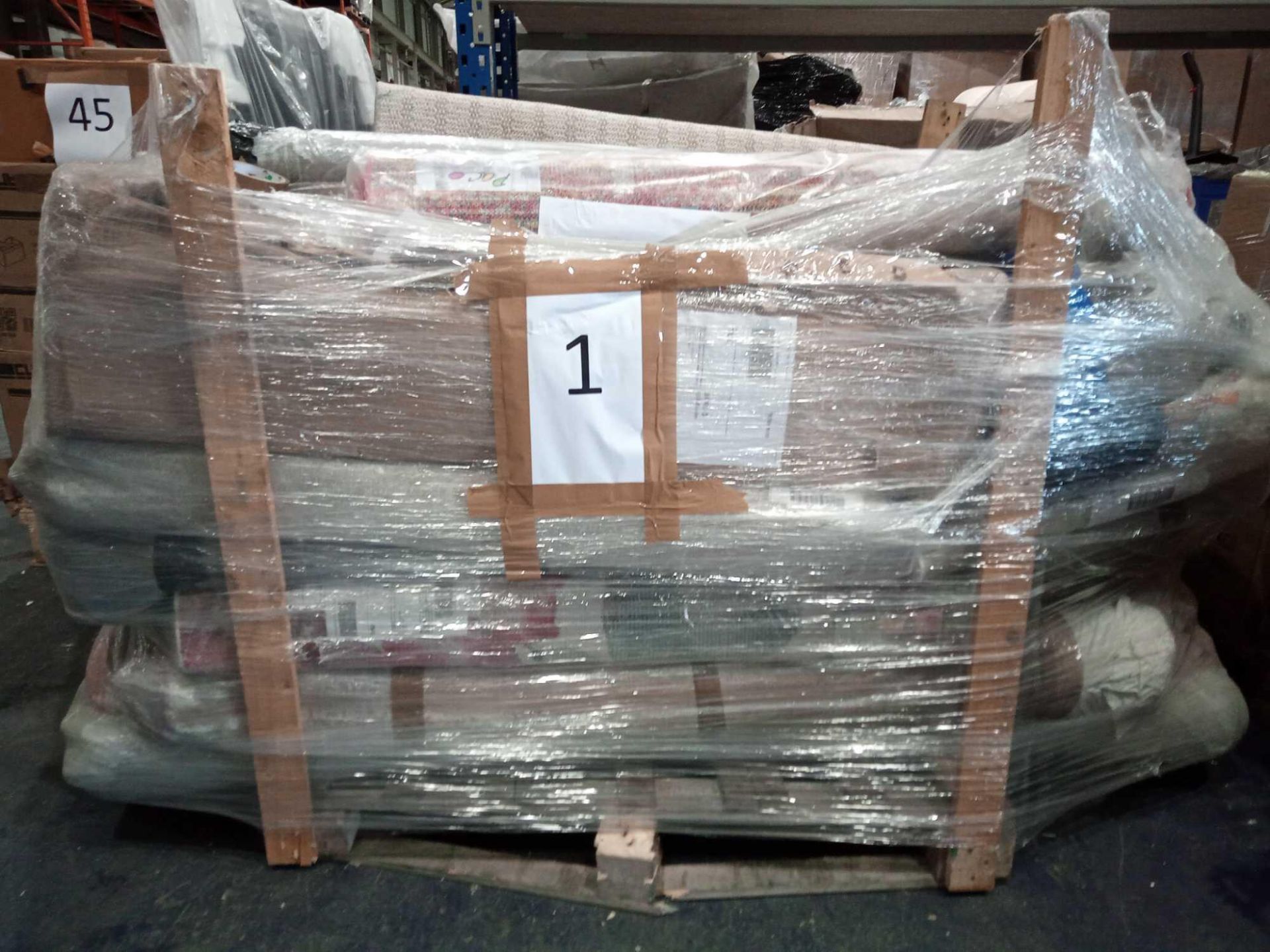 RRP £3000 Pallet To Contain A Large Assortment Of Wafer Top Quality Designer Floor Rugs In Assorted