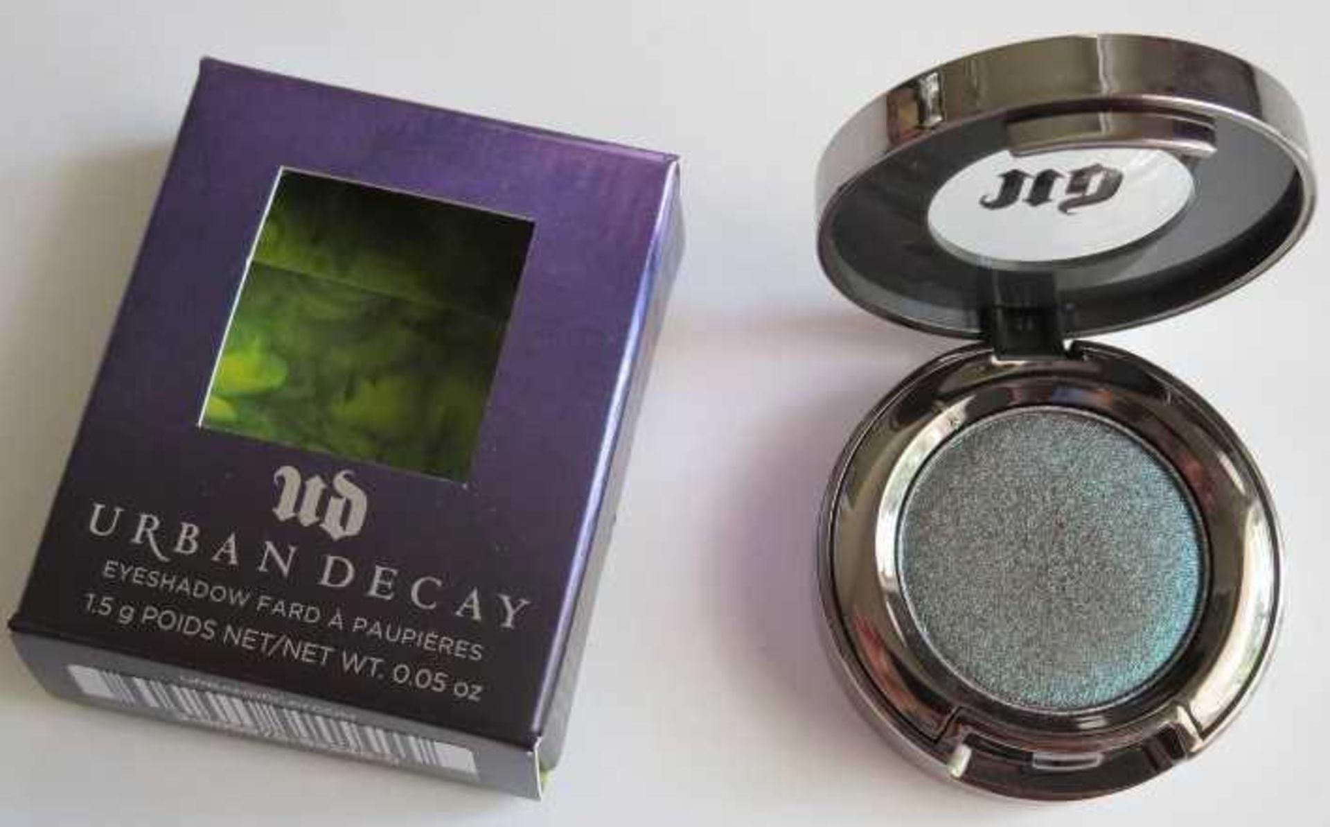 RRP £100 Lot To Contain 5 Brand New Boxed Unused Testers Of Urban Decay Eyeshadows 1.5 G Each