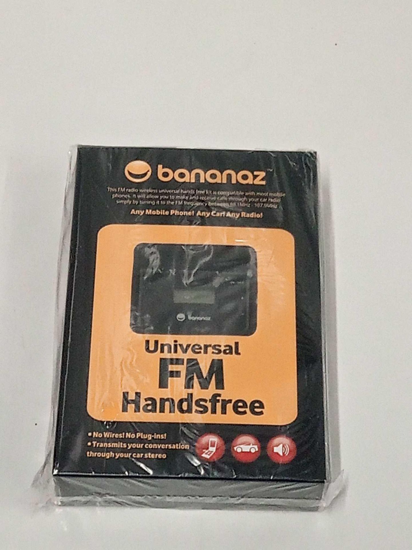 RRP £500 Lot To Contain 100 Brand New Boxed Bananaz Universal Fm Hands-Free Transmitter - Image 2 of 3