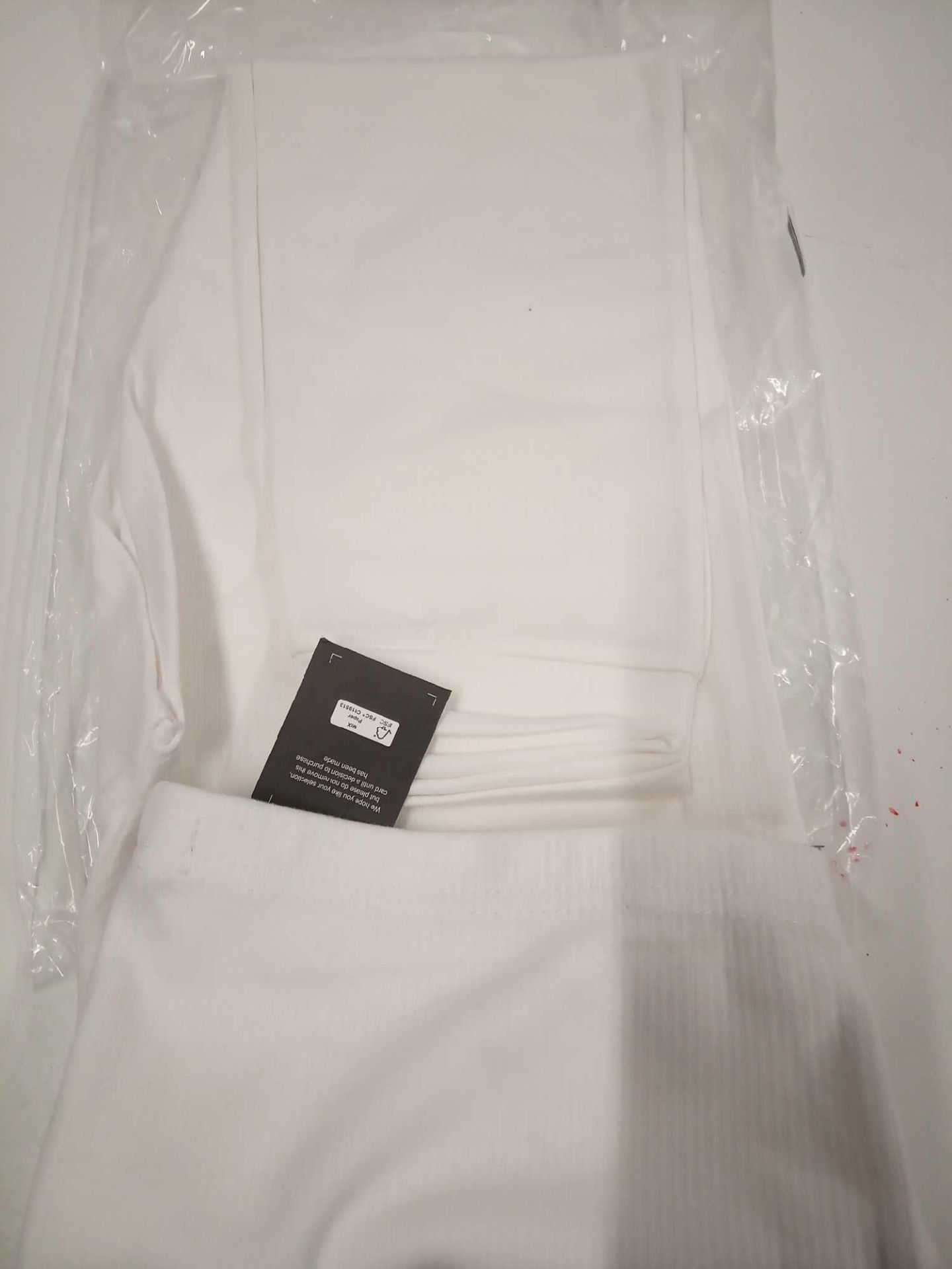 RRP £500 Lot To Contain 50 Brand New Bagged Sealed And Tagged Jacamo Gentleman'S White Thermal Pants - Image 3 of 3