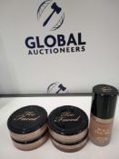 RRP £120 Gift Bag To Contain 4 Ex Display Testers Of Too Faced Born This Way Powder Foundations And