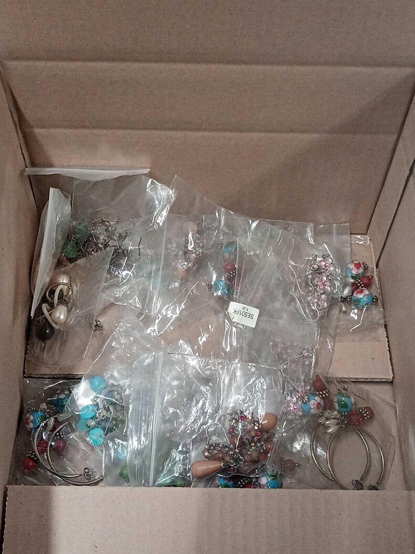 RRP £200 Box To Contain 30 Brand New Bagged And Sealed Pairs Of Ladies Designer Costume Earrings In - Image 2 of 4