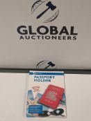 RRP £150 Lot To Contain 48 Brand New Boxed In Travel Passport Holders