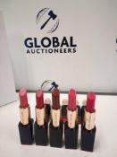 RRP £220 Gift Bag To Contain 10 Ex Display Testers Of Estee Lauder Envy Lipsticks In Assorted Colour