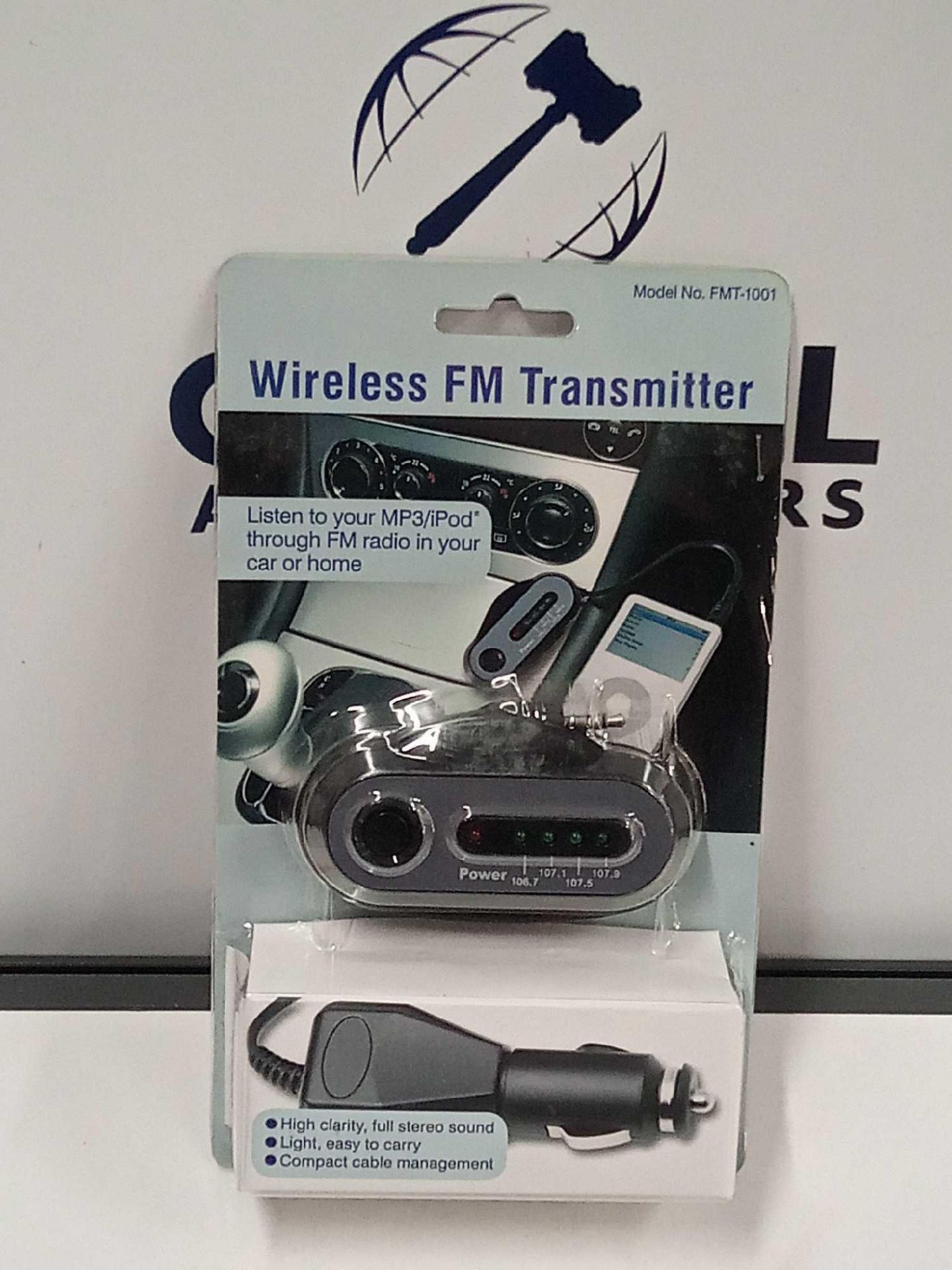 RRP £125 Lot To Contain 25 Brand New Boxed Wireless Fm Transmitters - Image 2 of 2