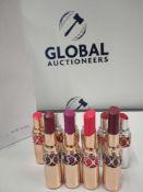 RRP £120 Gift Bag To Contain 10 Ex Display Testers Of Yves Saint Laurent Lipsticks