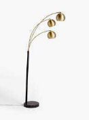 RRP £195 Boxed John Lewis Hector 3 Head Floor Lamp (703162)