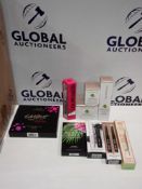 RRP £400 Box To Contain 40 Boxed Designer Assorted Cosmetics. Brands To Include Bare Minerals Bobbi