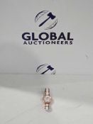 RRP £110 Unboxed Rose Gold And White Lorus Slim Women's Designer Watch