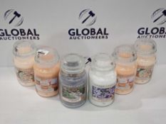 RRP £180 Lot To Contain 6 Brand New 623G Yankee Candles