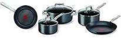 RRP £200 Boxed Tefal Prograde 5 Piece Thermo Kitchen Pan Set