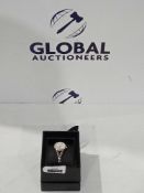 RRP £120 Boxed Infinite Gold And Silver Slim Women's Designer Wrist Watch