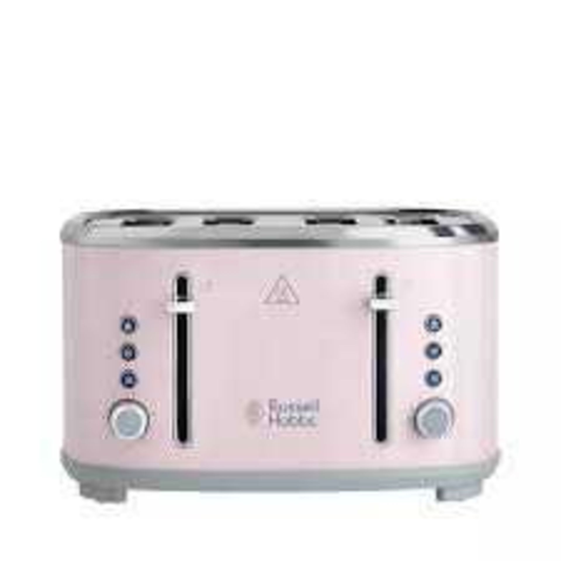 RRP £170 Lot To Contain 3 Boxed Russell Hobbs Kitchen Items To Include Bubble Pink 4 Slice Toaster O - Image 2 of 3