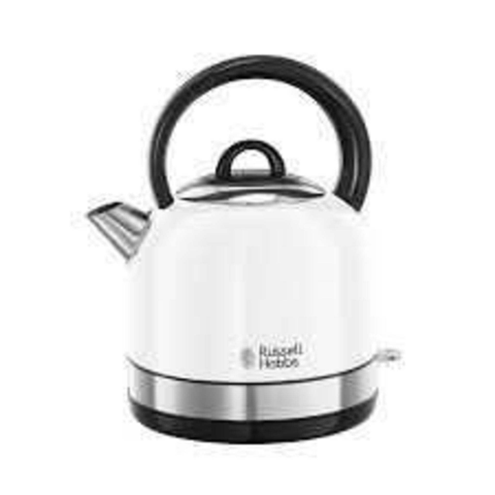 RRP £140 Lot To Contain 2 Boxed Designer Kettles To Include Russell Hobbs Oslo White Kettle, Delongh - Image 2 of 2