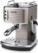 RRP £200 Unboxed Delonghi Scultura Ecz 351 Barista Cappuccino Espresso Machine