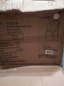 RRP £400 - Boxed 'Kyle' Dining Chairs (Appraisals Available On Request) (Pictures For Illustration