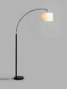 RRP £190 Lot To Contain 2 Boxed John Lewis Designer Lights To Include Angus Black Floor Lamp And Cub