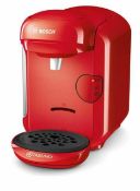 RRP £120 Unboxed Bosch Tassimo Coffee Machine In Red