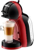 RRP £120 Boxed Nescafe Dolce Gusto Coffee Machine In Black And Red
