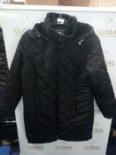 RRP £100 Maine New England Herringbone Jacket In Black