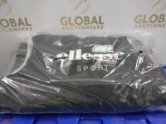 Combined RRP £250 Lot To Contain Five Bagged And Sealed Ellesse Gilets In Black And Grey