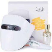 RRP £240 Boxed Lab Life And Beauty Led Facial Mask