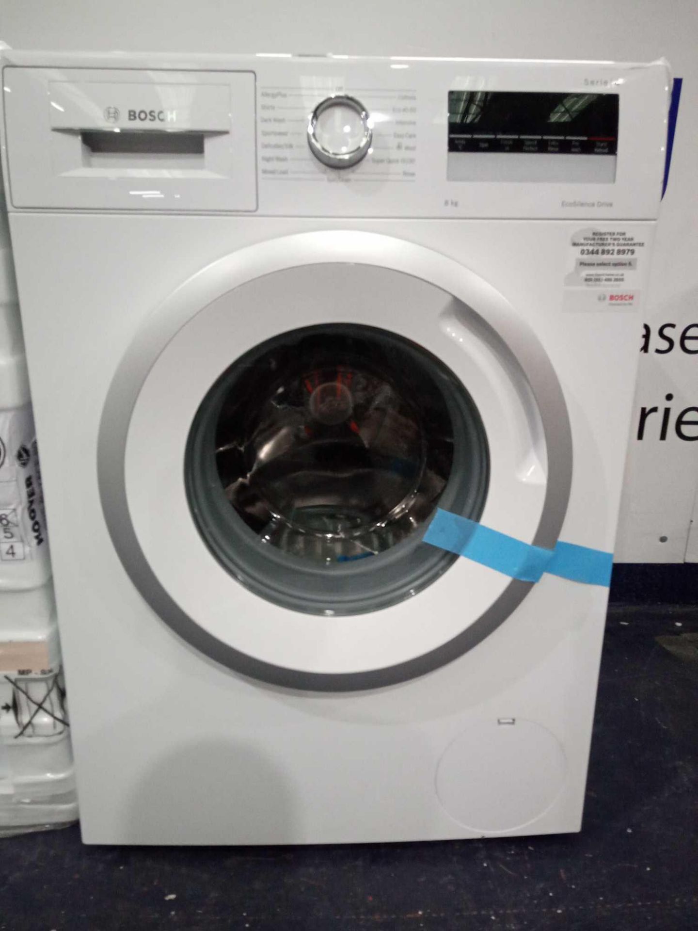 RRP £450 Unboxed Bosch Serie 4 Ecosilence Drive Washing Machine