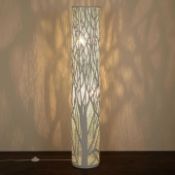 RRP £175 Boxed John Lewis Devon Floor Lamp In Matt Taupe Finish