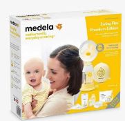 RRP £160 Lot To Contain Boxed Medela Swing Maxi Flex Breast Pump